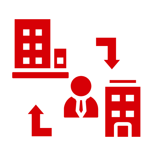 office shifting icon red